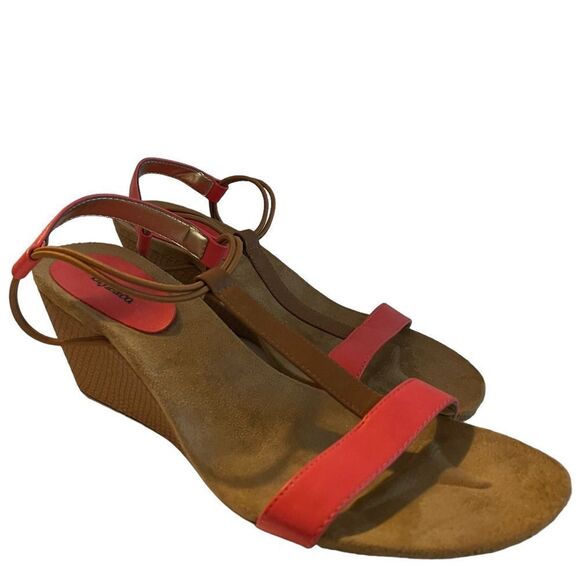 STYLE & CO CORAL STRAPPY WEDGE SANDALS - Picture 1 of 8